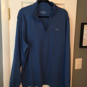 Men’s Vineyard Vines Blue Pullover Large